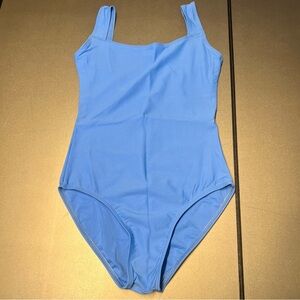 Wear Moi Emeraude Blue Tank Women’s Dance Leotard Small